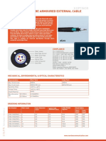 Central Loose Tube Armoured External Cable: Compliance