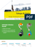 Tshepo & Sipho: Design Thinking For Business Analysis