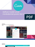 Mudah buat poster dan infografik dengan Canva