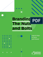 Branding - The Nuts and Bolts: Logical Steps To Grow Your Brand