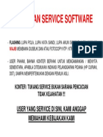 Ketentuan Service Software