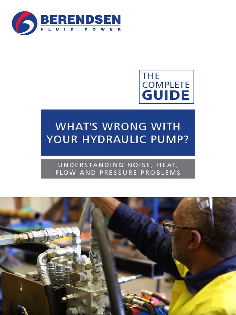 Berendsen Hydraulic Troubleshooting Guide PDF Pump Valve