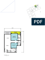 TYPE A1 - A1-1: Floor Plan