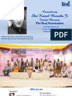 TBF Remembering Shri Kamal Morarka Ji
