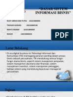 DASAR SISTEM INFORMASI BISNIS Versi 2