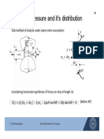 Roll Pressure and It's Distribution: Slab Method of Analysis Under Plane Strain Assumption