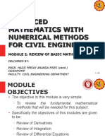 Module 2 - Review of Math Fundamentals