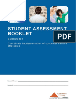 BSBCUS401 Student Assessment Booklet CB V2.0 (Restricted)