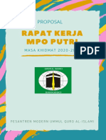 Rapat Kerja Mpo Putri: Proposal