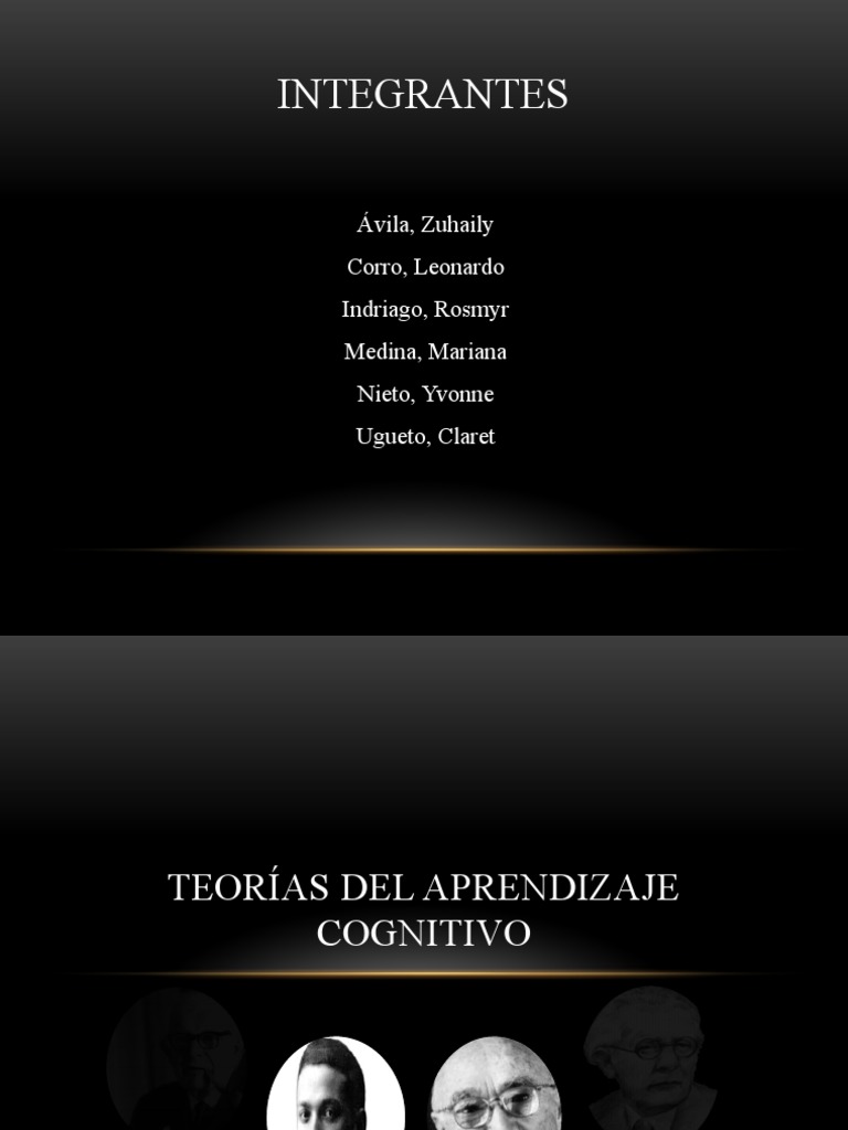 Teorias Del Aprendizaje Cognitivo Teoria Del Aprendizaje Educacion Epistemologia De La Ciencia
