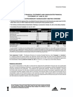 Approved Draft Financial Statements and Consolidated Financial Statements at June 30, 2021 Ordinary and Extraordinary Shareholders' Meeting Convened