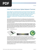 M Cisco ME3400 Datasheet | PDF | Computer Network | Network Switch