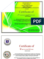 Certificate of Commendation