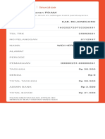 Invoice: Bukti Pembayaran PDAM