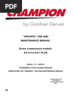 Gardner Denver S.R.L. Spare Parts Price List Gds 10 | PDF