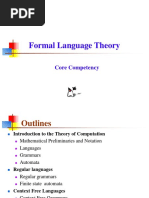 Formal Language Theory