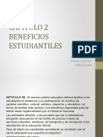 Capitulo 2 Beneficios Estudiantiles