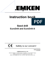 Lemken EuroDrill (S), Instruction Book (ENG)