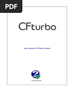 CFturbo Manual en