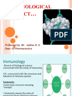 Mmunological Product: Presented by Mr. Jadhav R. S. Dept. of Pharmaceutics