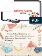 Instructional Planning Models Lesson