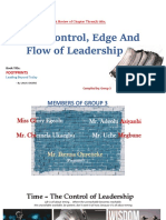 Chapter 3 - The Control, Edge and Flow of Leadership
