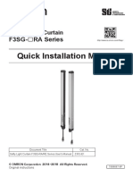 Quick Installation Manual: F3SG-RA Series