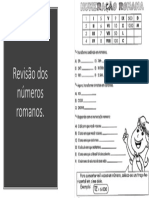 Revisão Numeros Romanos