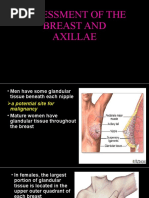 Breast and Axillae Assessment Techniques | PDF | Breast | Nipple