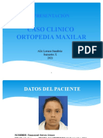 Caso Clinico Ortopedia Maxilar - Emmanuel Gomez