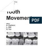 Tooth Movement (Frontiers of Oral Biology)