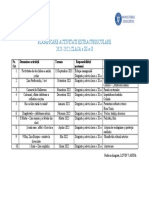 Activitati Extracuriculare XI G - 2021