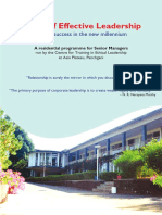 Heart of Effective Leadership (English) Programme Brochure