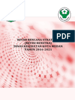 Revisi Renstra Dinas Kesehatan Kota Medan 2016-2021