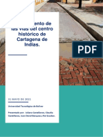 Mejoramiento de Las Vías Del Centro Historico de Cartagena
