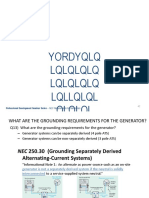 Yordyqlq LQLQLQLQ LQLQLQLQ LQLLQLQL QLQLQL: Professional Development Seminar Series - NEC Requirements For Generators