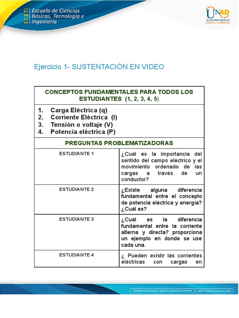 Conceptos y Ejercicios de Electricidad | PDF | Resistencia Eléctrica y ...