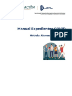 Manual Expedientes COVID Alumnos