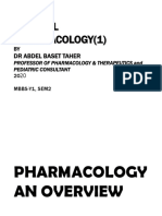 1 Pharmacology An Overview