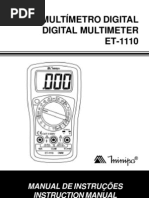 manual multimetro