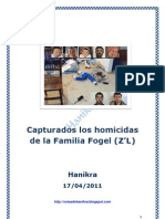 Capturados los homicidas de la Familia Fogel