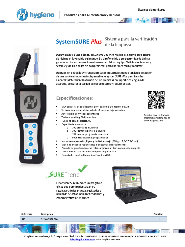 SystemSURE Plus PDF Software Ingeniería Informática