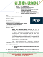 Imputación en Pas, Descargo y Archivamiento - Ministerio de Cultura