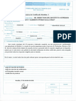 Solicito Emisión de Certificado Modular-I Sr. Director Del Instituto Superior Tecnológico Público "Alberto Pumayalla Díaz"