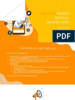 Copy of Orange Waves Digital Marketing by Slidesgo