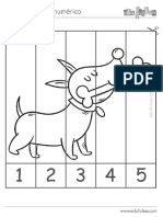 Puzzles Numericos Coloreables Edufichas