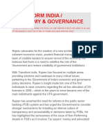 Transform India / #Economy & Governance