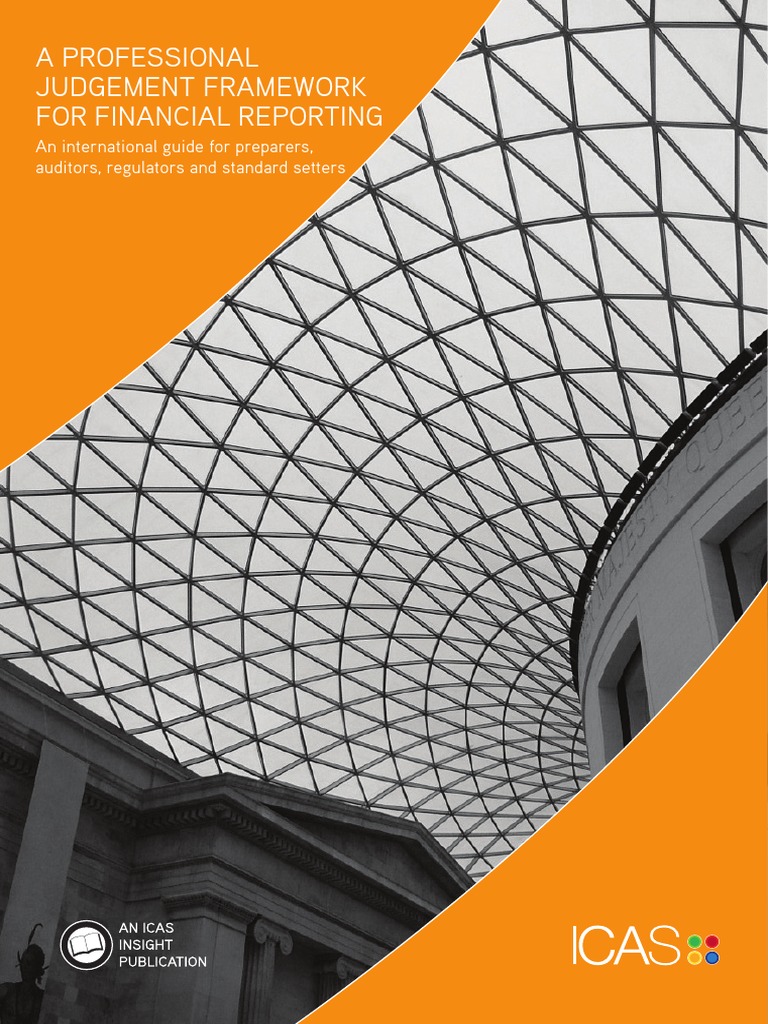 A Professional Judgement Framework For Financial Reporting PDF Audit Accounting