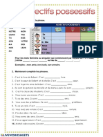 Adjectifs-Possessifs 1