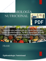 EPIDEMIOLOGÍA NUTRICIONAL Clase